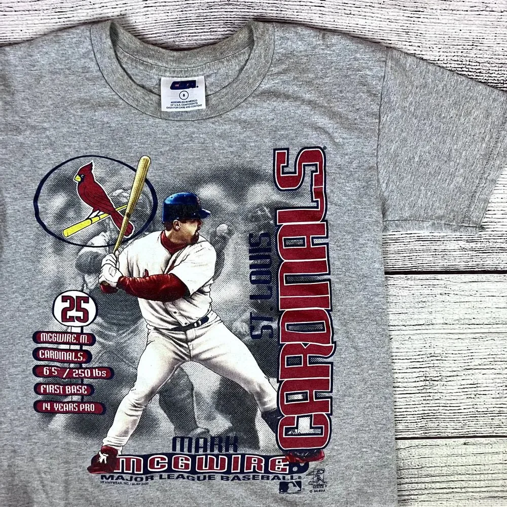 Vintage 2000 Mark McGwire St. Louis Cardinals T-shirt